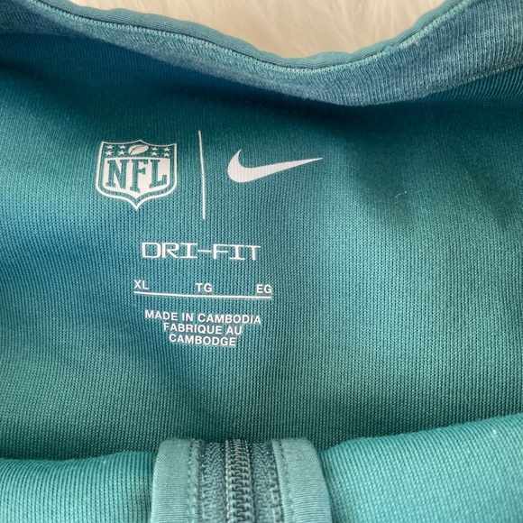 🦅NFL Philadelphia Eagles Men’s 1/4 Zip Pullover - XL - Picture 12 of 14